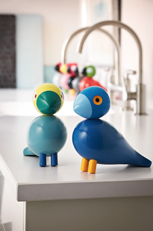 Kay sangfugl H15.5, Blå