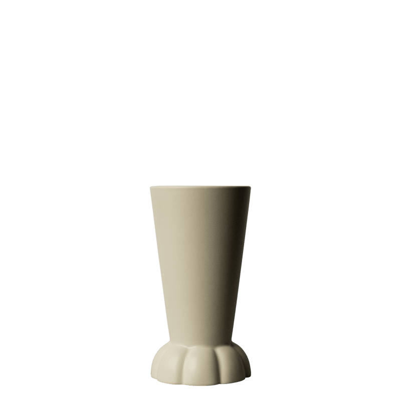 Flora Vase, creme