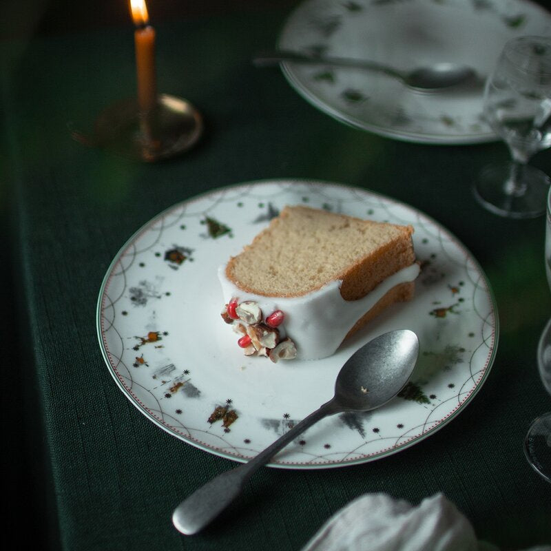 Wik & Walsøe Julemorgen Story tallerken 25 cm, 2 pk