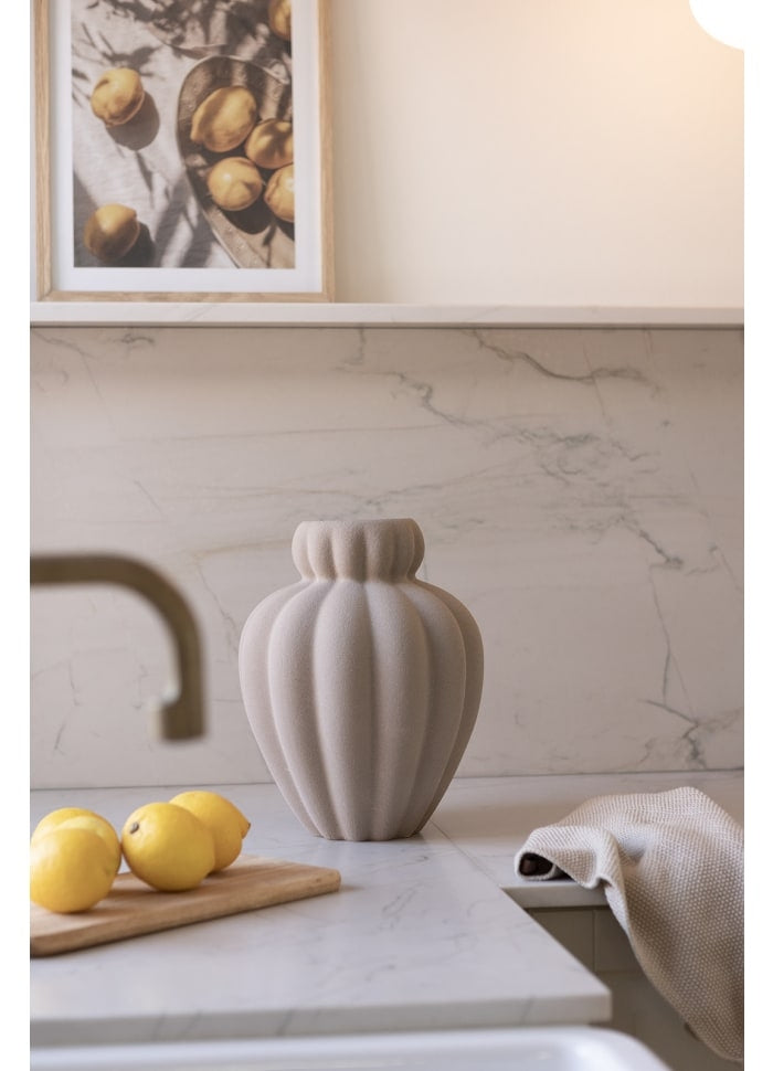 Penelope Vase Large, Sand