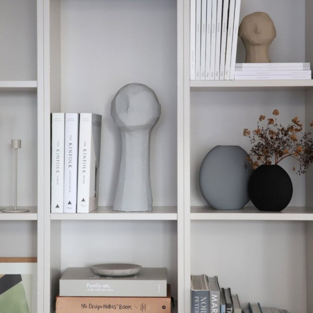 Pastille Vase 20cm, Grå