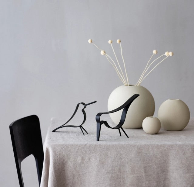 Dried Flowers Golden Ball, Hvit