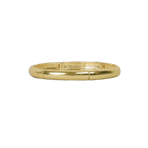 Brick Shiny Oval Elastisk Armbånd