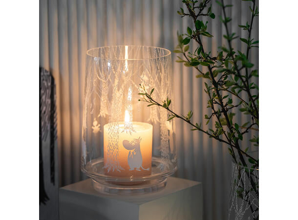 Mummi vase/lykt 20cm, I skogen