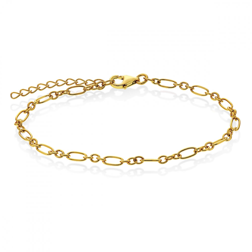 Armbånd i sølv med zirkonia