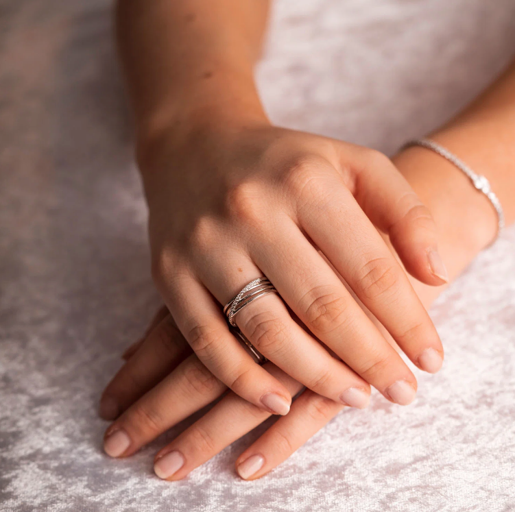 Siena Ring i sølv med zirkonia