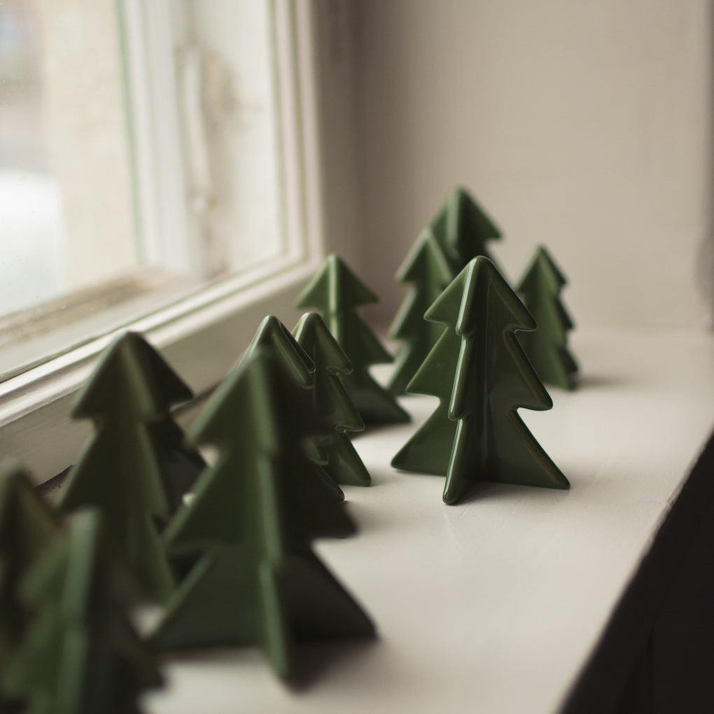 Winter Tree Medium, Green