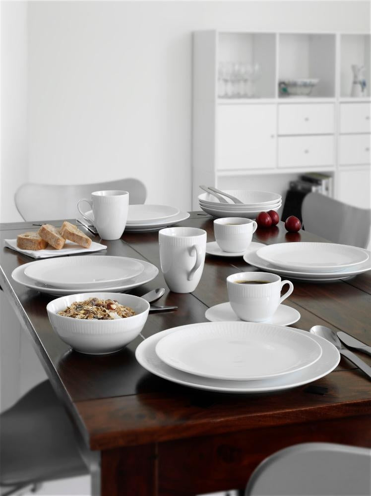 Relief Kaffekopp med fat 20cl, 4 stk