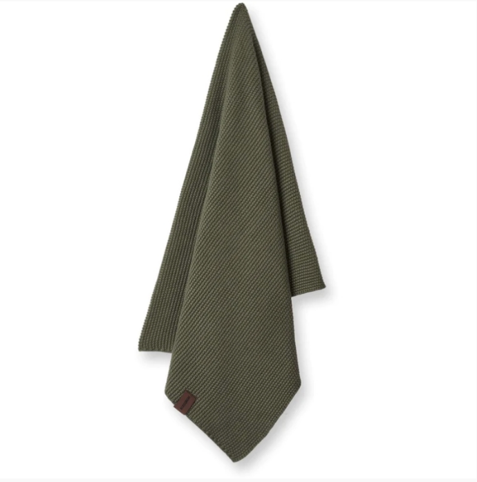 STRIKKET KJØKKENHÅNDKLE, EVERGREEN