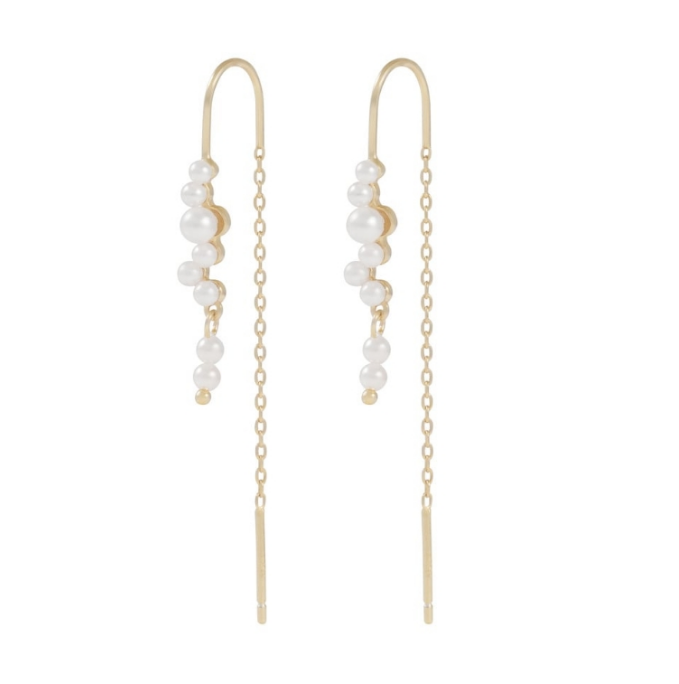 LINE TASSLE FORGYLTE ØREDOBBER