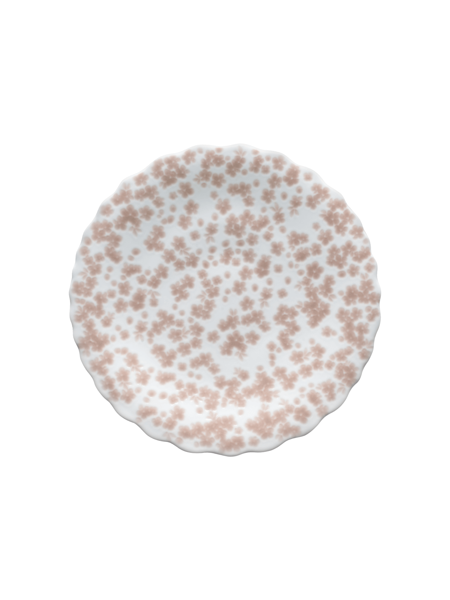 Slåpeblom rosa asjett, 21 cm