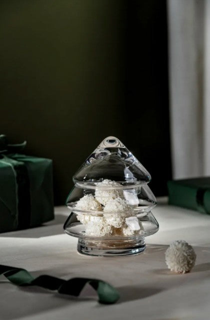 Glasskrukke tre, 12cm