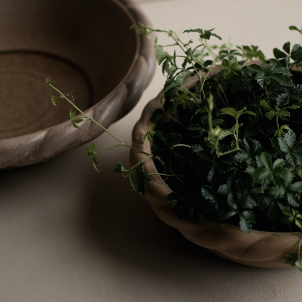 Twine Plate Small, Beige