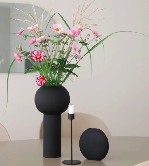 Lysestake 21cm, Svart