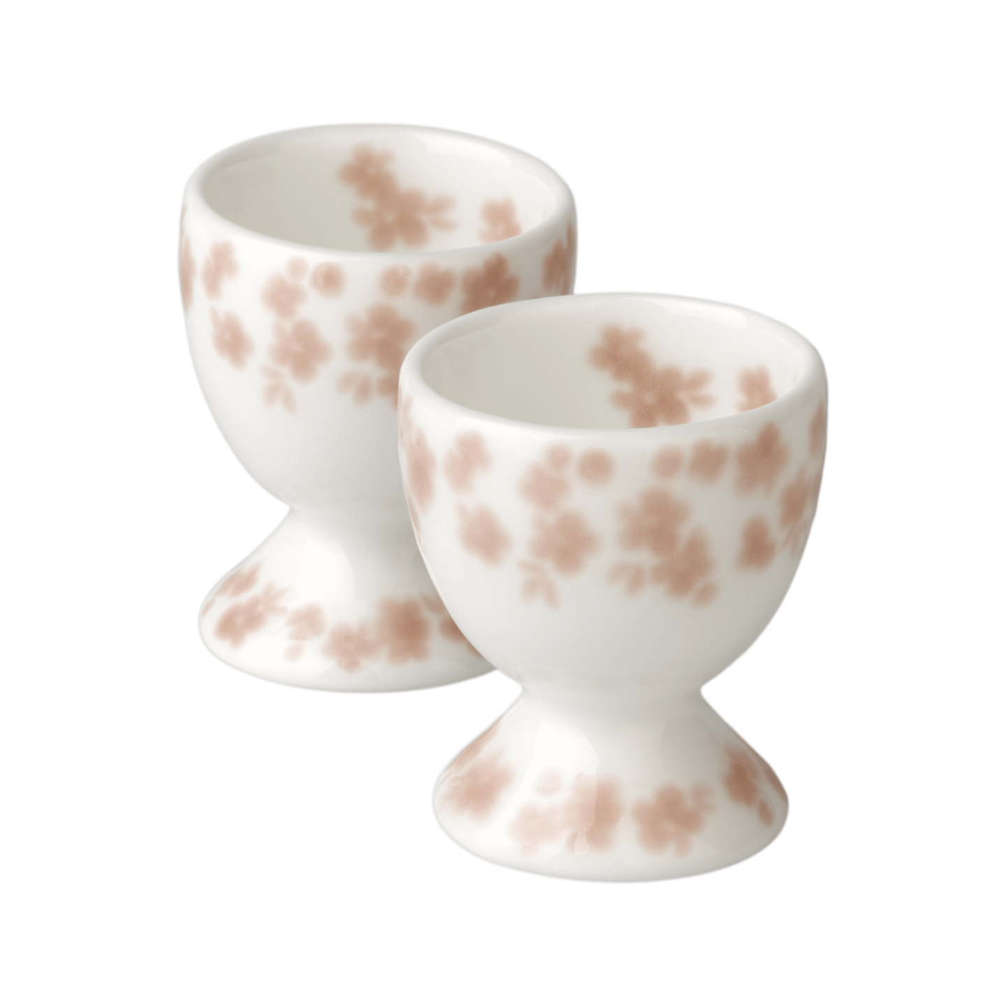 Slåpeblom rosa eggeglass, 2 pk