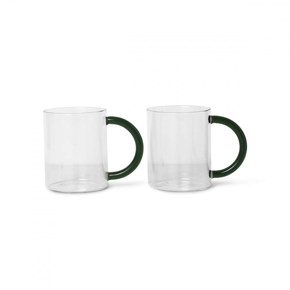 Still Mug Set of 2, Clear