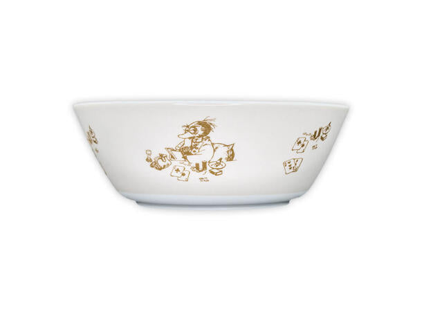 Flåklypa Flåklypa skål 14cm, Solan spiller poker