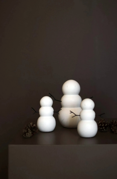 SNOWMAN LARGE, WHITE