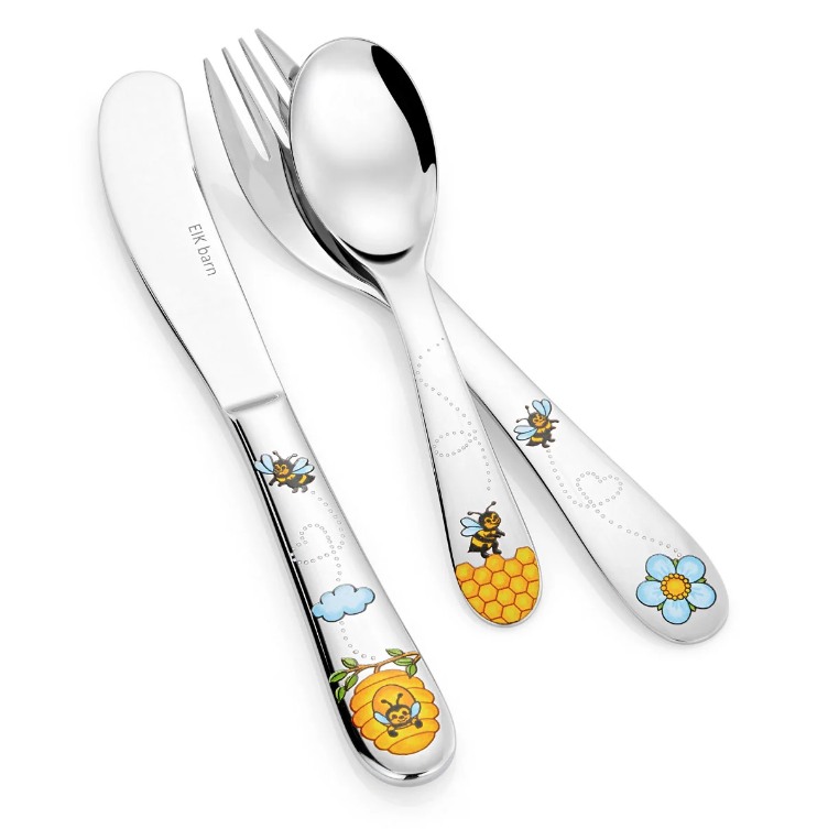 Stålbestikk i 3 deler, Bizzi