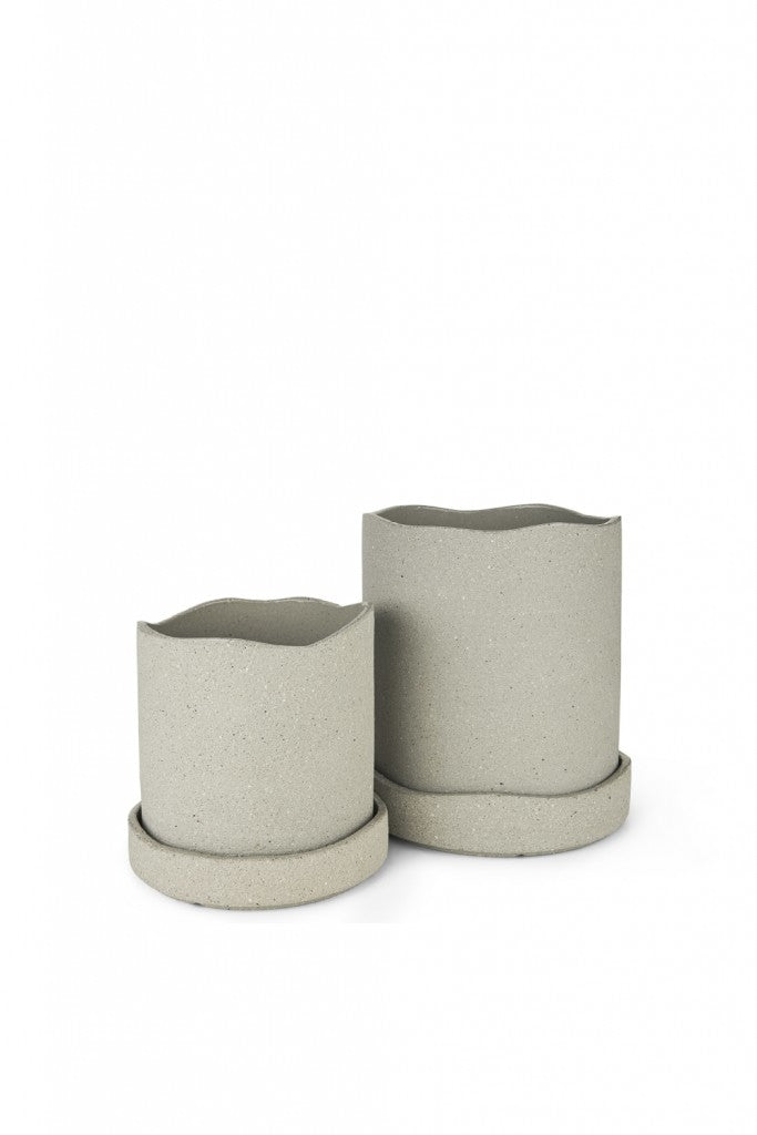 Uneru Pot Ø16, Grey