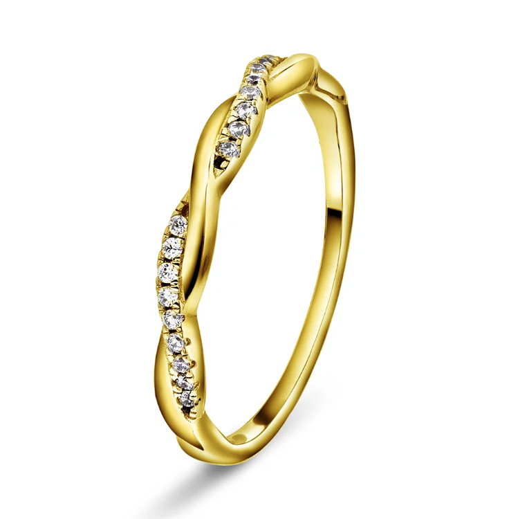 FRIENDSHIP RING I SØLV MED ZIRKONIA