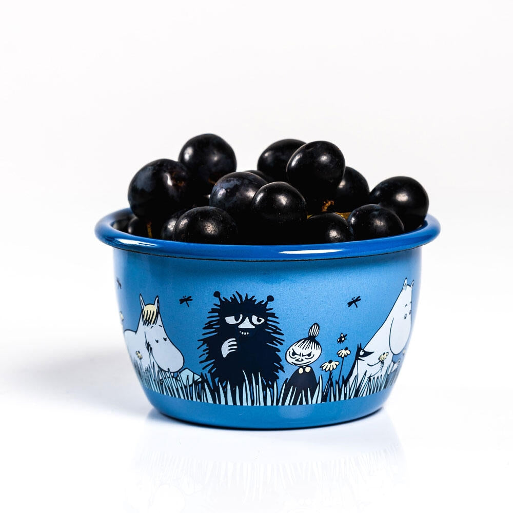 MUMMI EMALJEBOLLE 3DL,BLÅ