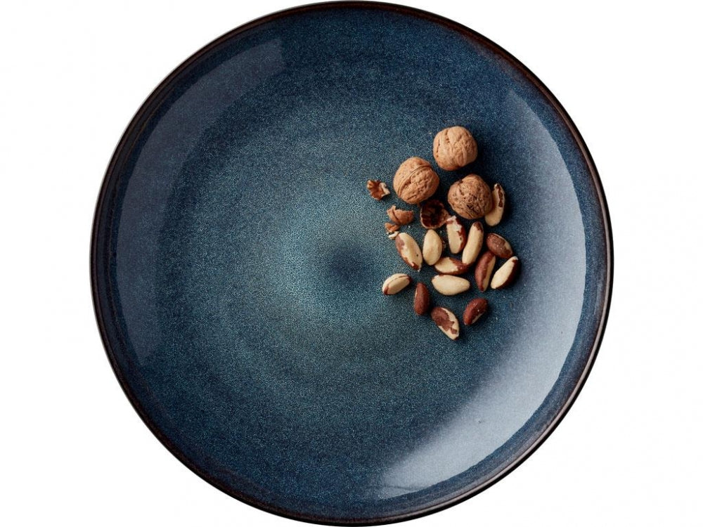 Serveringsfat 40cm, Sort/mørkblå