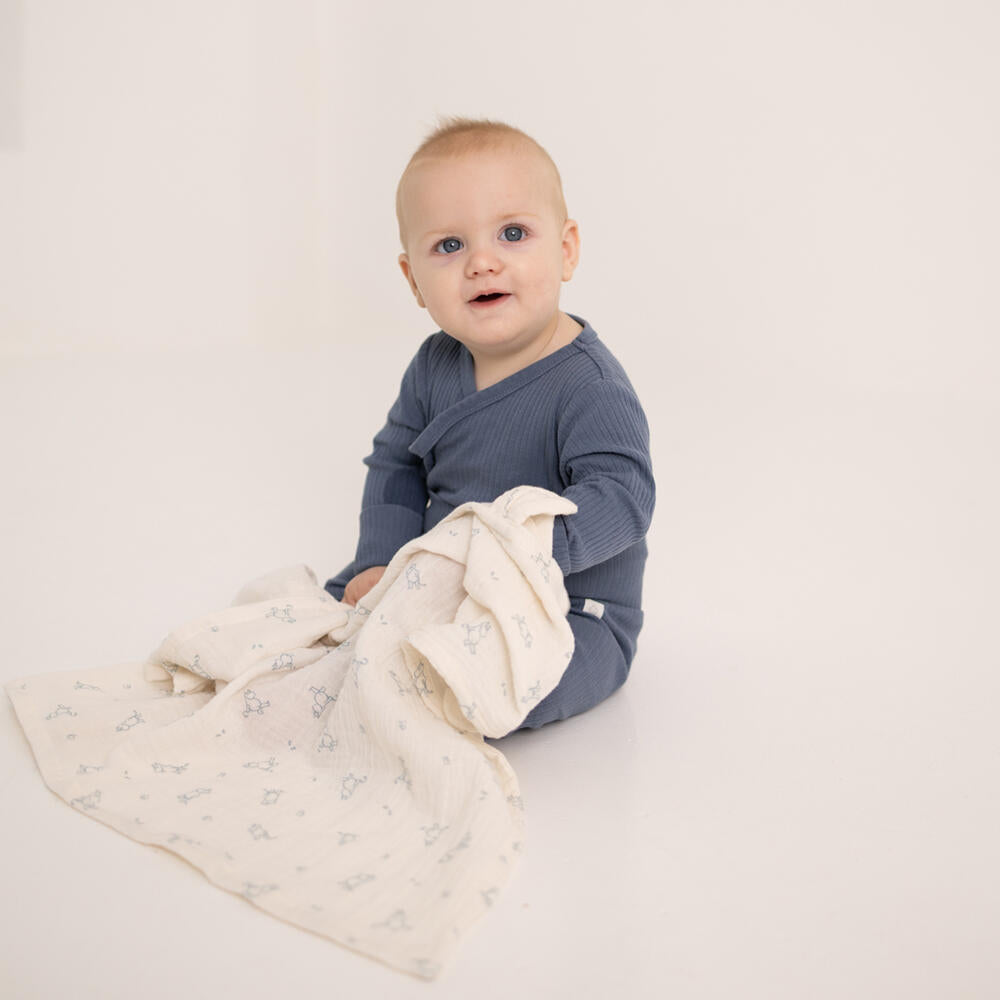 Mummi babyklut blå, 2 stk