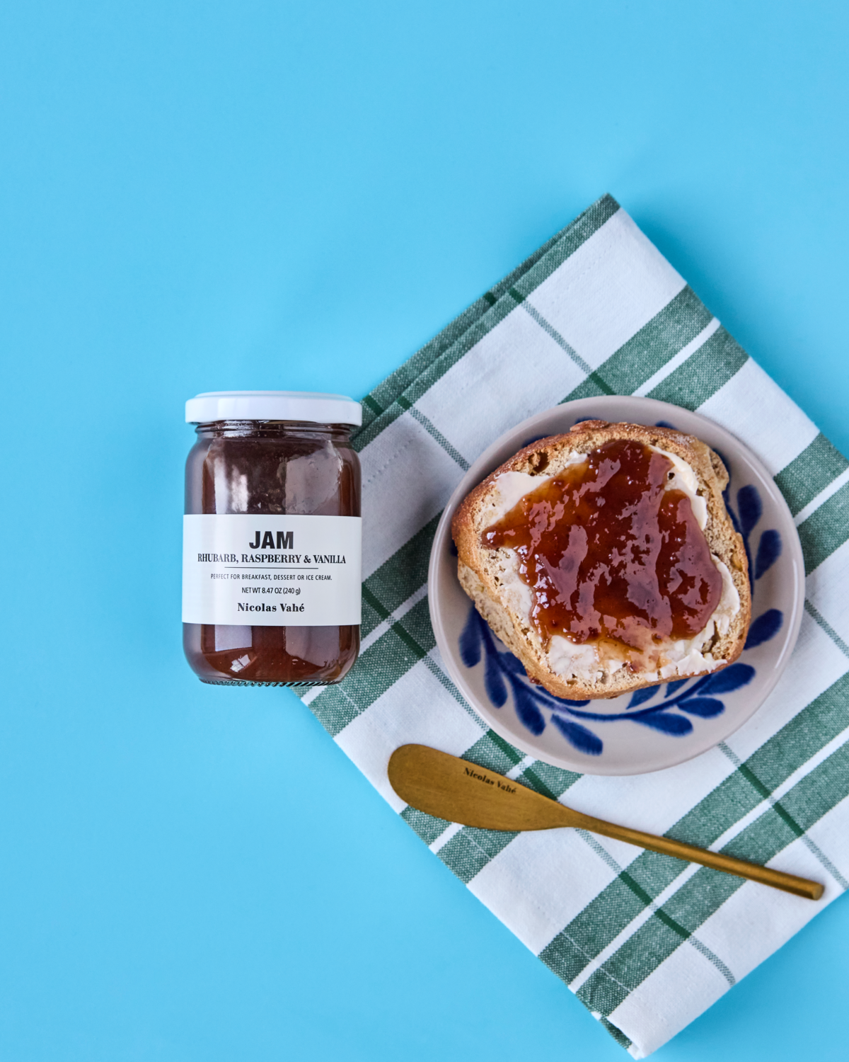 Jam, Rhubarb, Rasberry & Vanilla