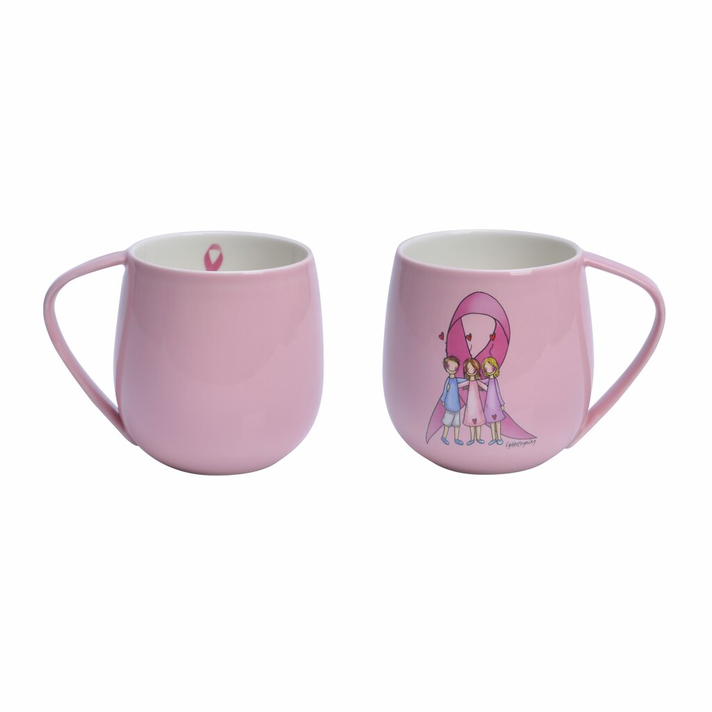 ROSA SLØYFE KRUS, 40CL