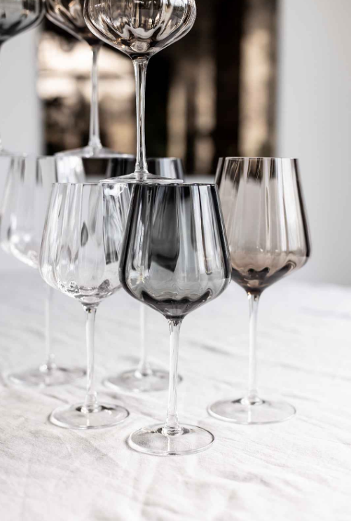 Meadow Hvitvinsglass, Grey