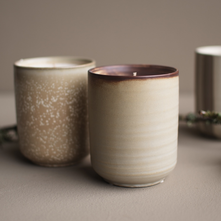 BURN DUFTLYS, CREME/BROWN