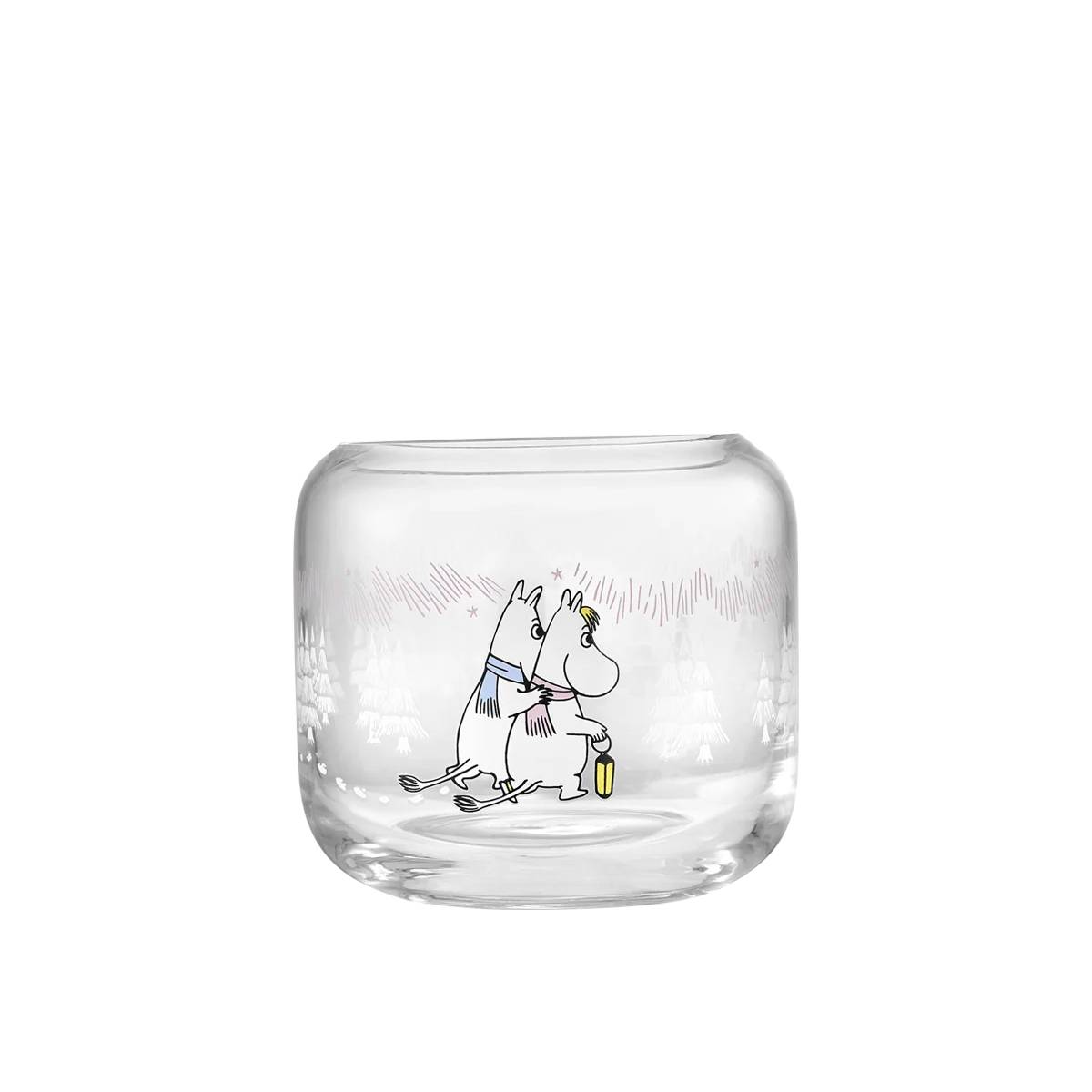 Mummi telysholder 8 cm, En frostklar dag