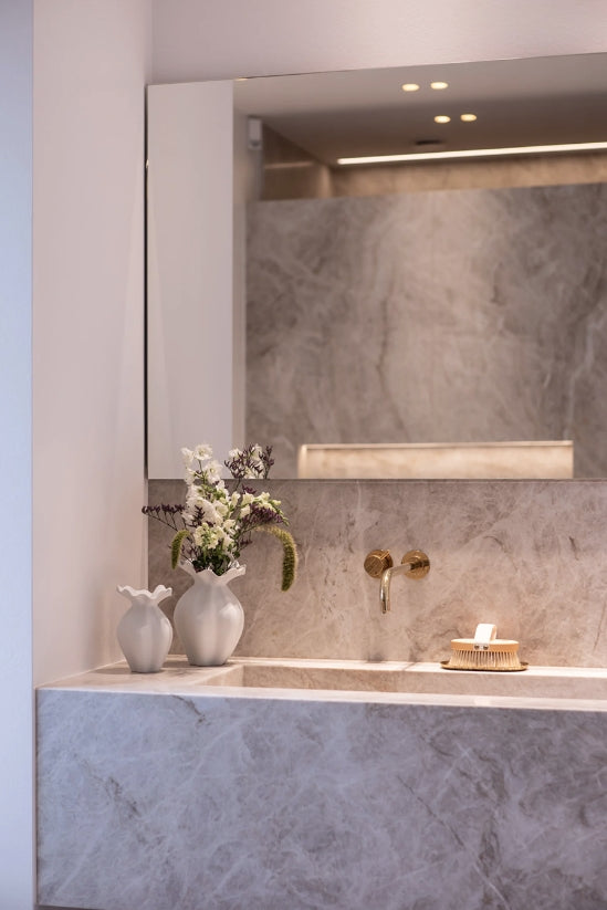 Nellie Vase Small, Off White