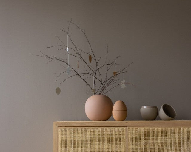 Bonbonniere 18cm, Cafe Au Lait/Shell