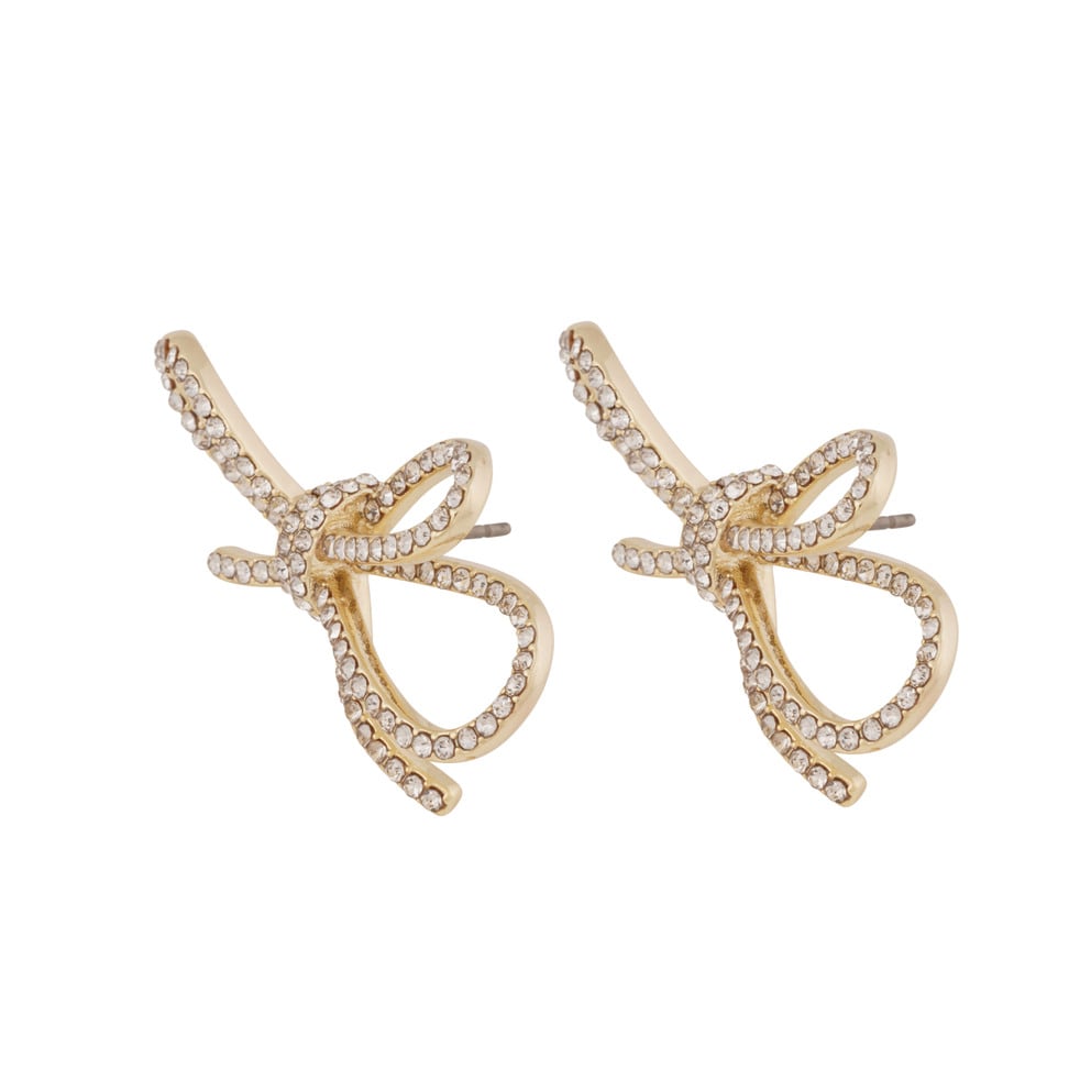 Ribbon crystal øredobber