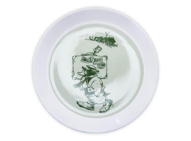 Flåklypa Flåklypa asjett 20cm, Solan i Italia