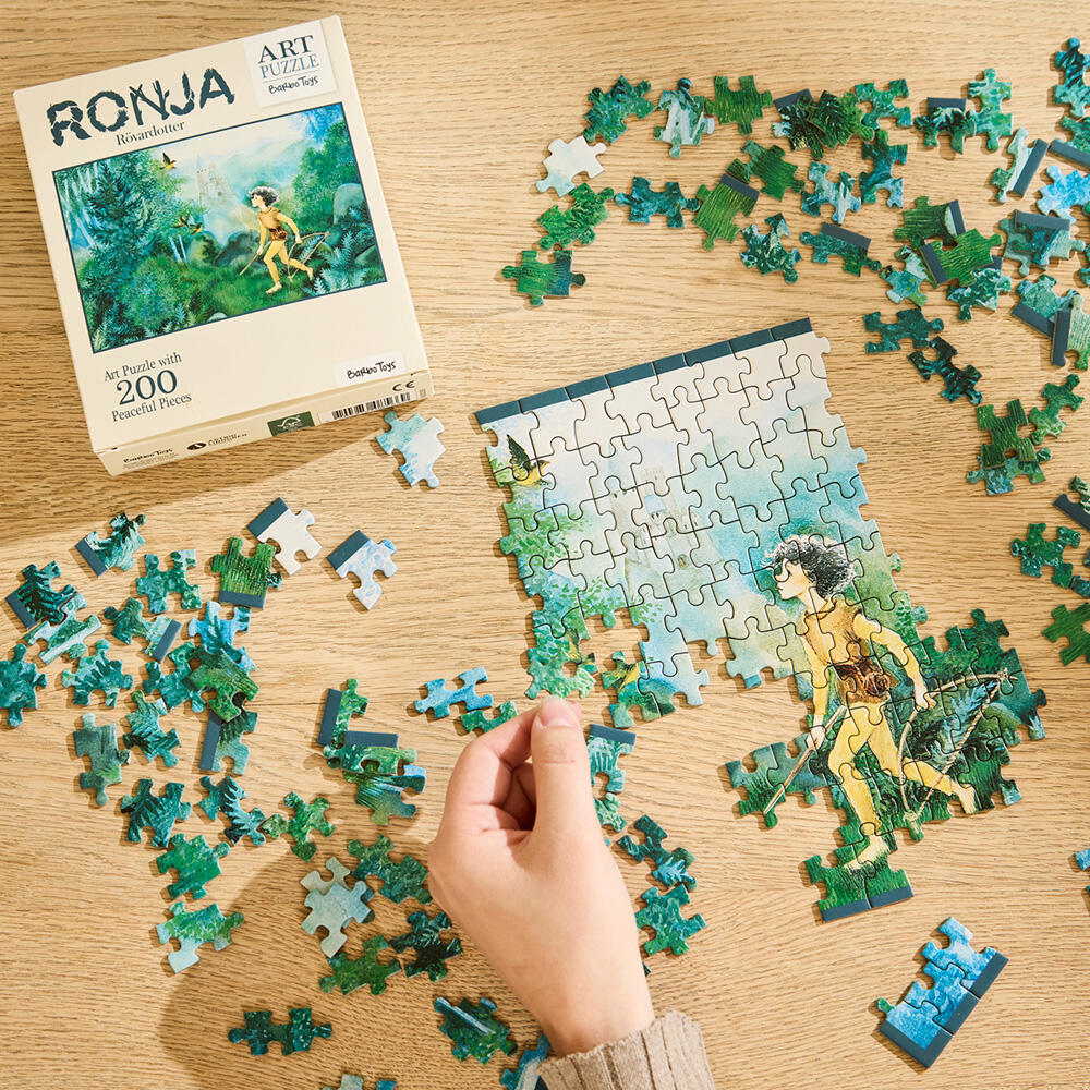 Puslespill 200 brikker, Ronja Røverdatter
