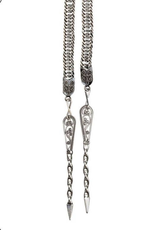 Fjordsylv Breikjede 1,2m m/Spydfiligran, oksidert